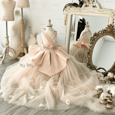 Ava Rose Dress - Couture - Itty Bitty Toes