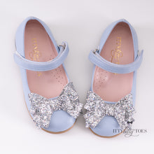 Mimi Blue & Silver (Faux)