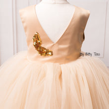 Sasha Dress (Champagne) - Couture - Itty Bitty Toes
