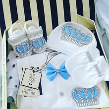 Angel Wings Jewels Set (Baby Blue) - Newborn Set - Itty Bitty Toes