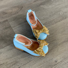 Alba 85 (Blue & Gold) - Shoes - Itty Bitty Toes
