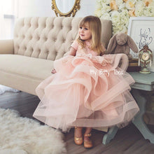 Hadley Dress (Blush) - Couture - Itty Bitty Toes