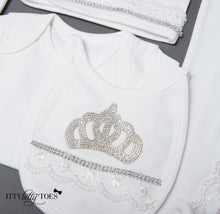 Silver Princess 10 Piece Newborn Set - Newborn Set - Itty Bitty Toes