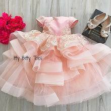 Hadley Dress (Blush) - Couture - Itty Bitty Toes
