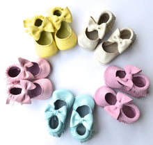 Itty Bitty Moccasins (Pink) - Shoes - Itty Bitty Toes