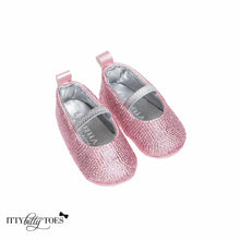 Pink Sequin Sandals - Shoes - Itty Bitty Toes