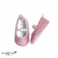 Pink Sequin Sandals - Shoes - Itty Bitty Toes